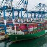 Fire Breaks Out On Evergreen Container Ship At Singapore’s PSA Pasir Panjang Terminal