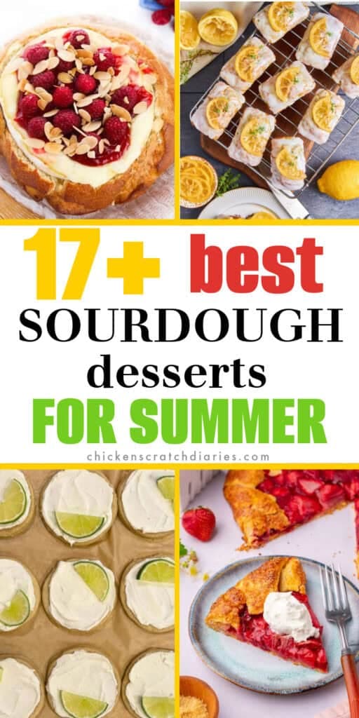 18 Best Sourdough Dessert Recipes for Summer