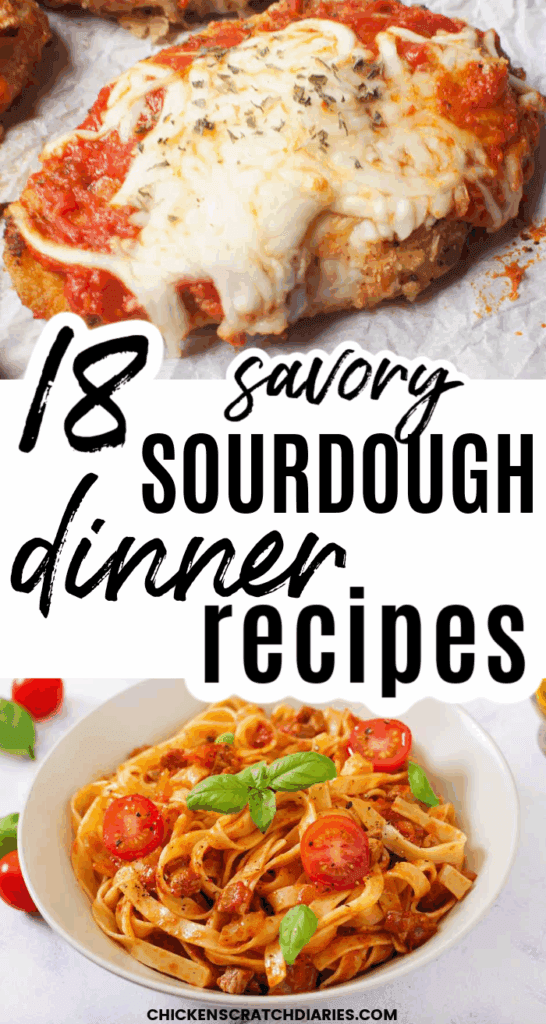18 Sourdough Dinner Recipes (Using Starter and Discard)