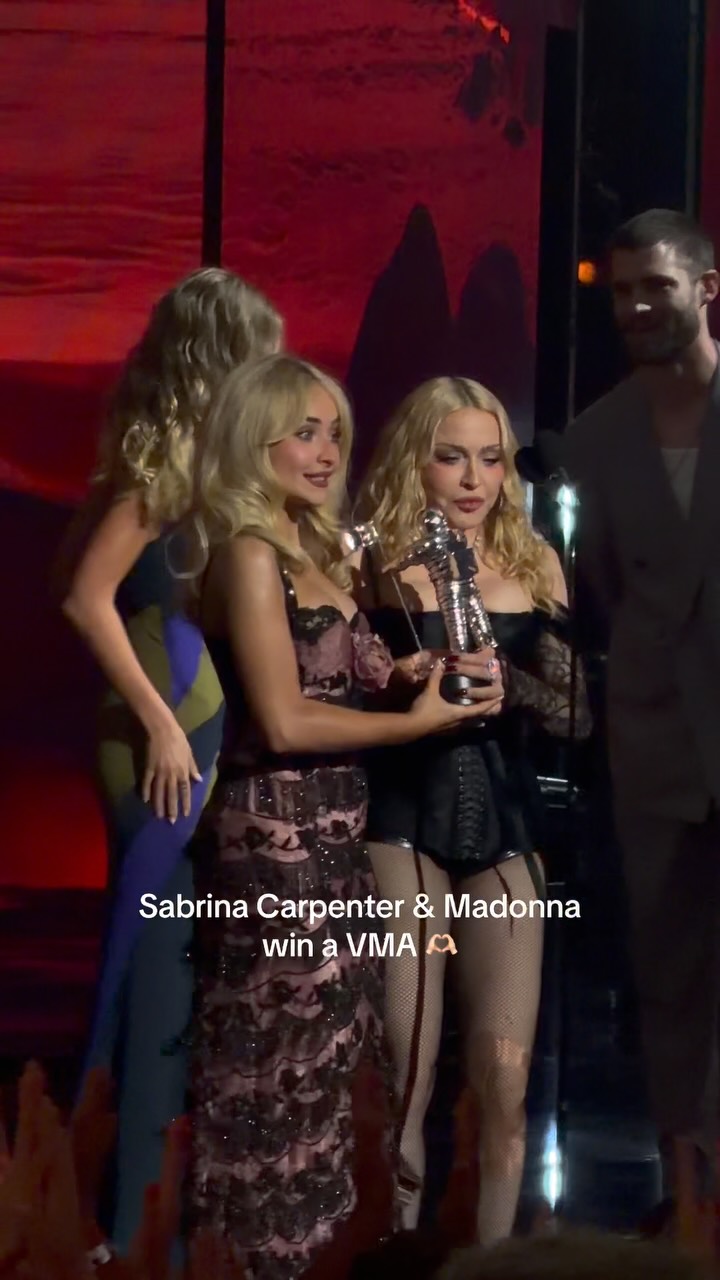 Sabrina and Madonna just made VMA history, and we're crying couture tears